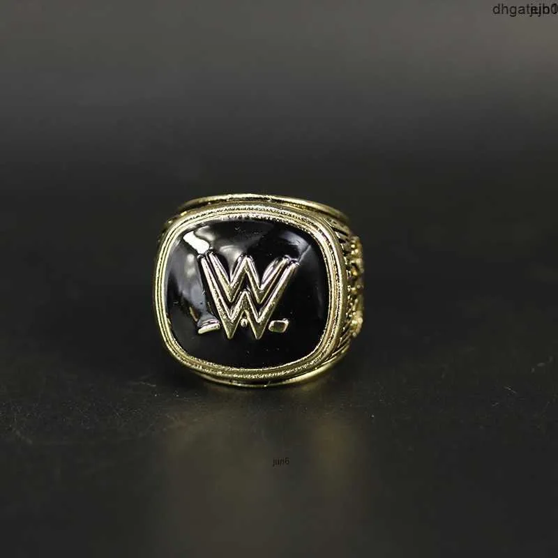 9c63 Designer Commemorative Ring Rings 2015 American Professional Wrestling Ring Black w Style 9jnx 8dxx