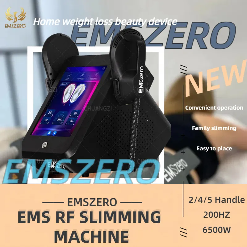 2024新しいEmszero Machine Slimming Loss RF EMS Sculpt Neo Slimming Body Sculpting Muscle増加200Hz 6500W 14 Tesla 2/4/5ハンドルマシン