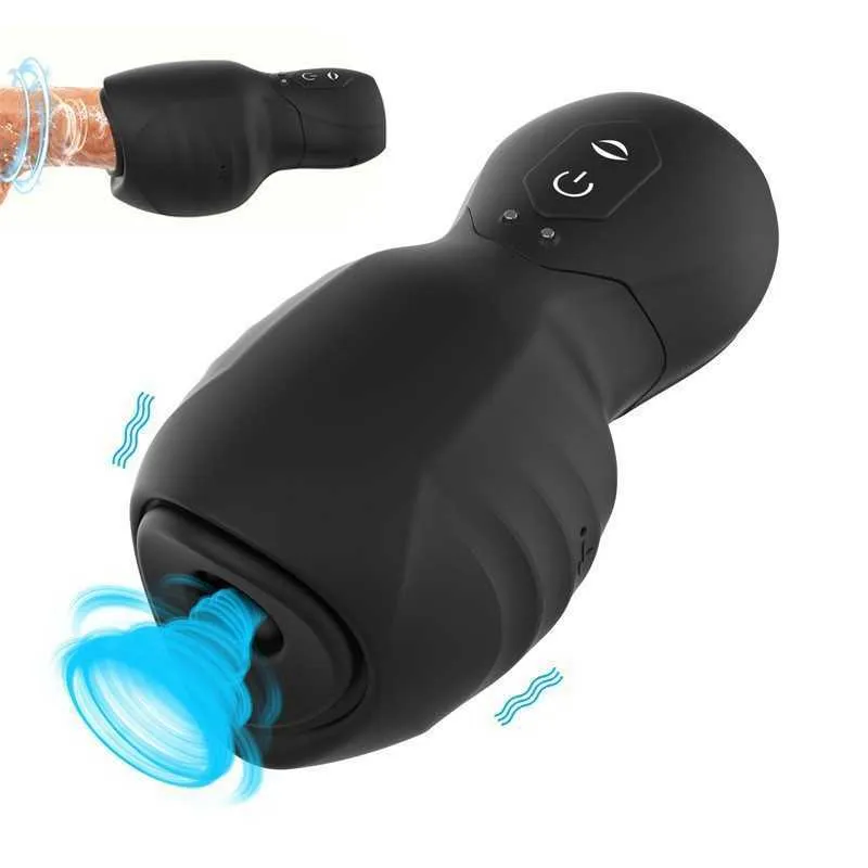 Male Masturbator Vacuum Suction Penis Trainer with Seven Frequency  Vibration Airplane Cup Silica Gel + ABS from Dhgate Masturbators