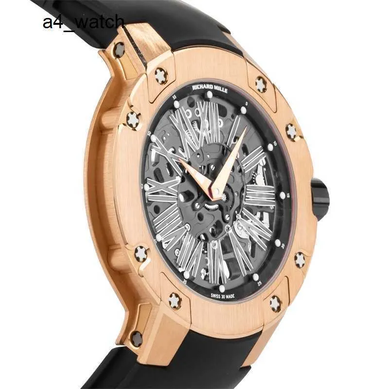 تسمع معصم الساعات الأناقة wristwatch RM Watch RM033 RM033 التلقائي 45 ملم الذهب الوردي للرجال Watch RM033 AN RG