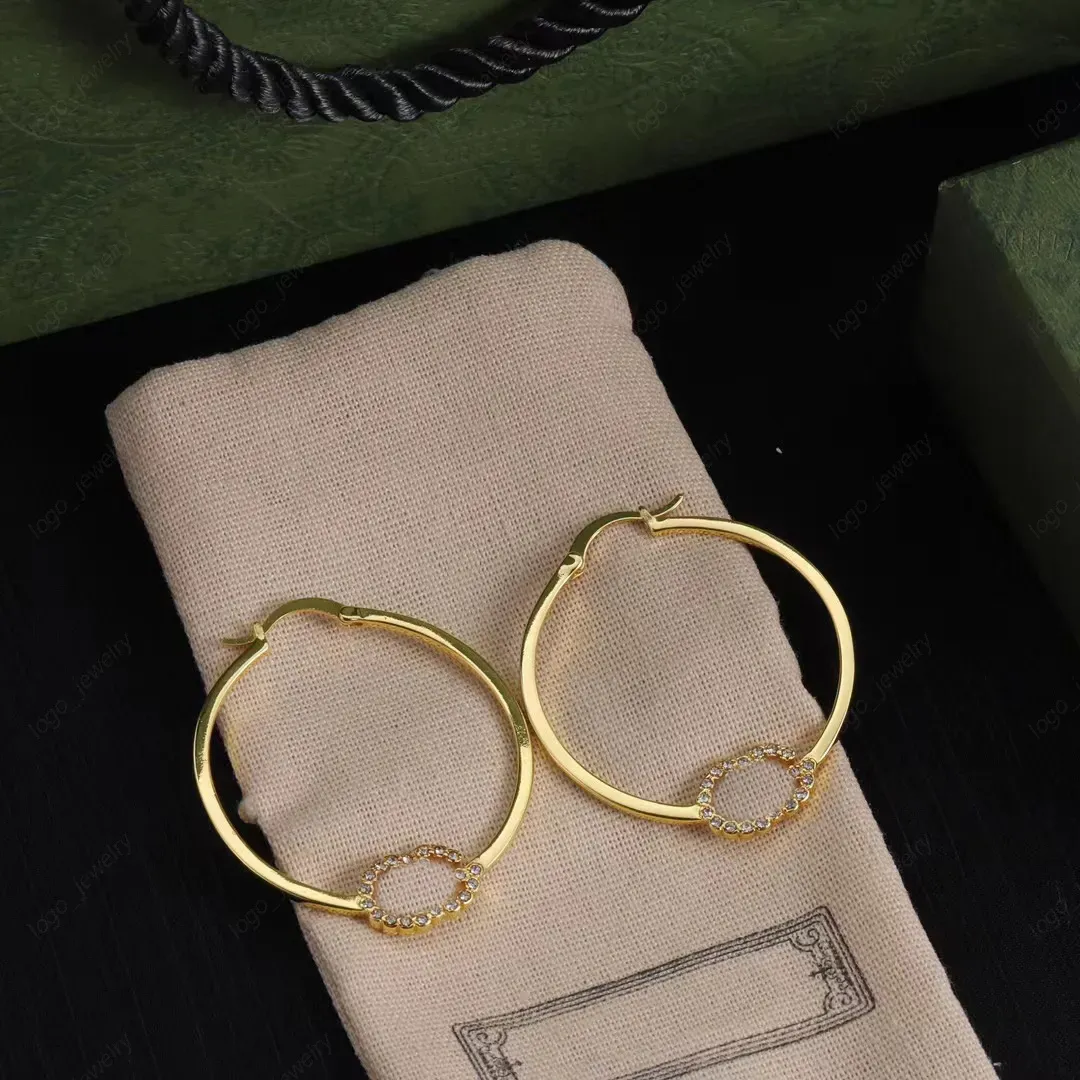Gold Plated Designer Hoop Earrings for Women