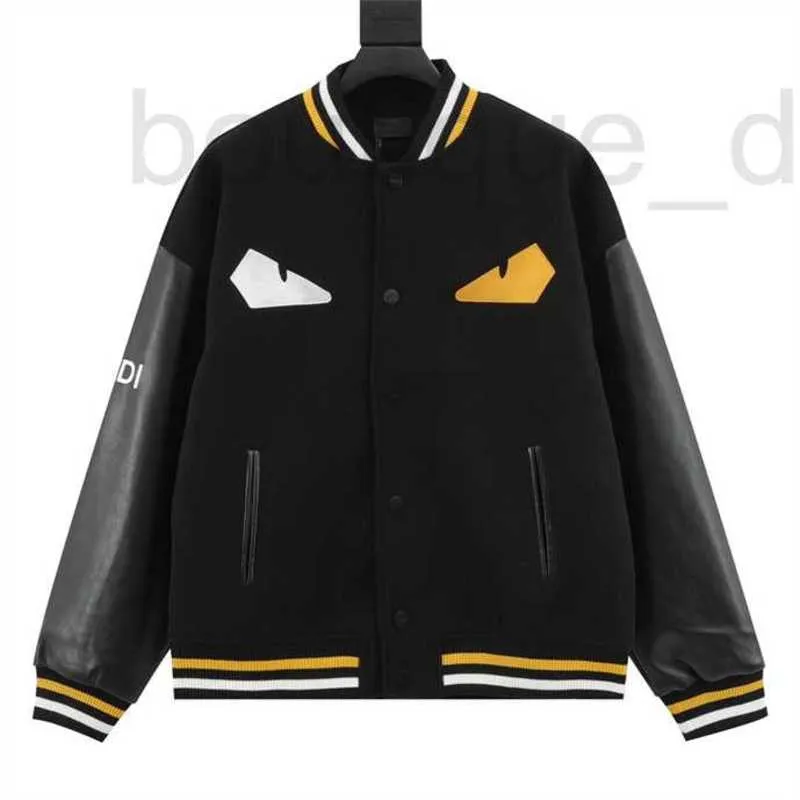 Men's Jackets Designer 2Designer Mens Woman Fashion Varsity Jacket Casual Loose Leather Coat Luxury Classic Letter Outerwear Coats Man Womens Tops S-XXL#12 F4LW