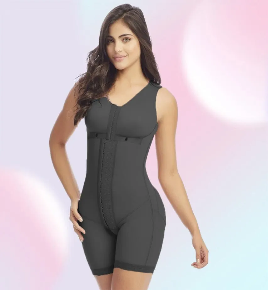 Body gainant Shapers femmes body complet sans manches haut corset Sexy Linger Fajas réductoras taille formateur écréme Kim Kardashian 28238498