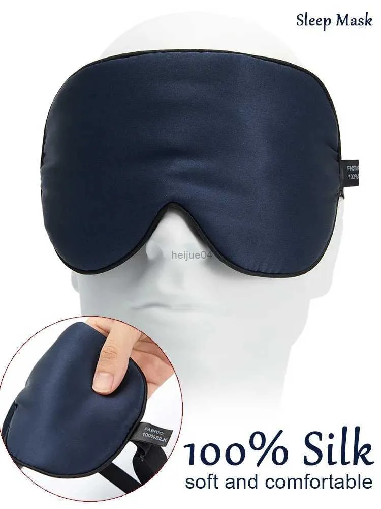 Schlafmasken Schlafmaske aus 100 % natürlicher Maulbeerseide, weiche und bequeme Augenklappen, weiche Augenbinde, glatte Augenmaske, Augenschutz, Augenschutz