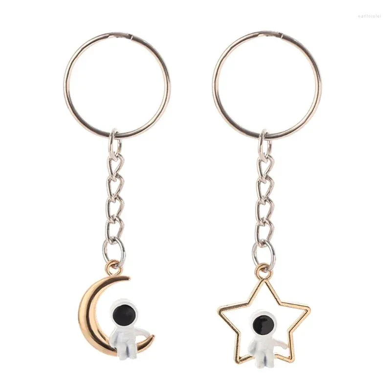 Porte-clés astronaute sur le thème de l'espace, pendentif, accessoire pour usage quotidien et décoration