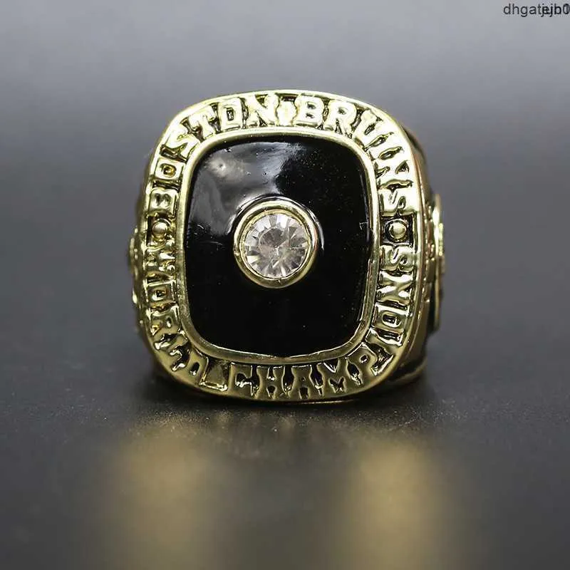 Bague commémorative de créateur, anneaux de la LNH 1970, bague de championnat de l'ours brun de Boston, bague de la ligue Robp