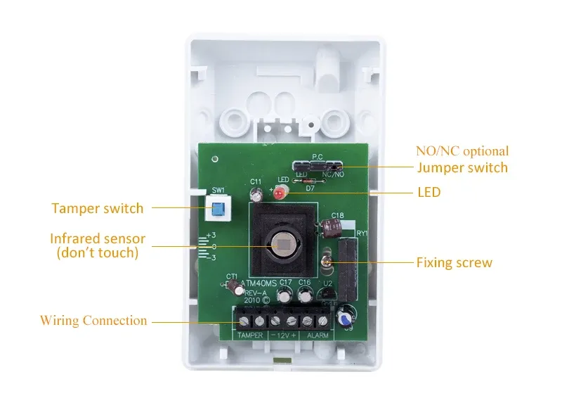 9 PIR pet inmune motion detector wireless