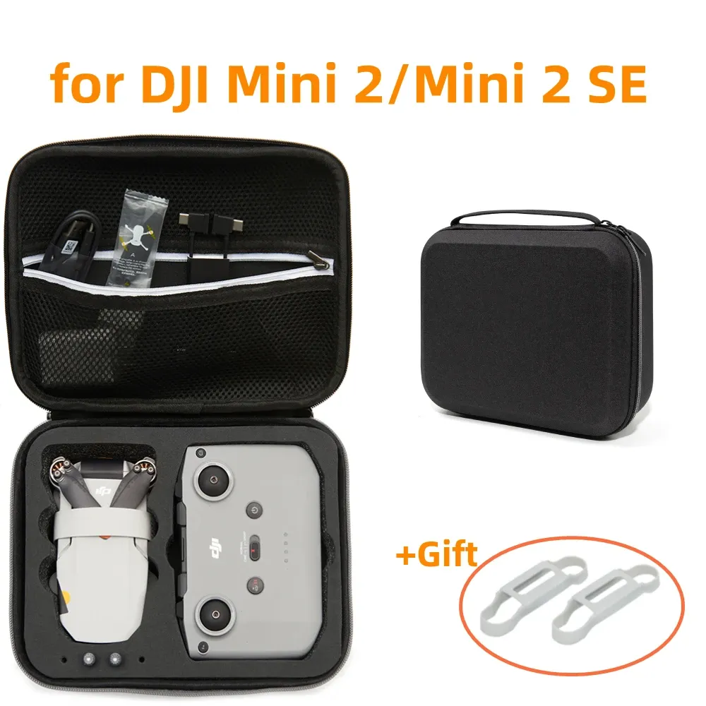 DJI Mini 2/Mini 2 SE 드론 저장 백을위한 부품 보호 상자 소재 케이스 원격 컨트롤러 바디 핸드백 2 케이스 액세서리