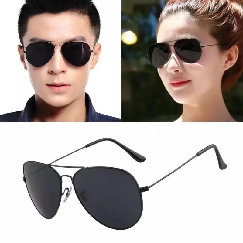 2024 Hommes Classique Marque Rétro Ray Ben Lunettes De Soleil Pour Femmes Designer Lunettes Bandes En Métal Cadre Designers Lunettes De Soleil Femme