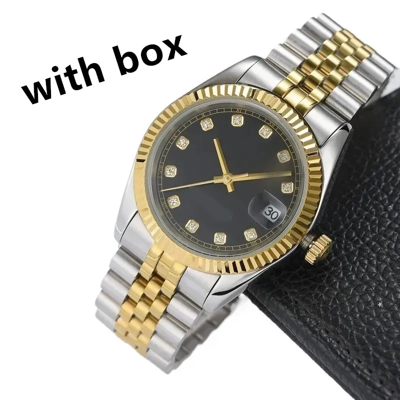 28/31mm Designer Watches High Quality Mens Watch 36/41mm Montre de Luxe Automatic Gold Plated Dials 126333 Movement Watch Waterproof Datejust XB03 B4