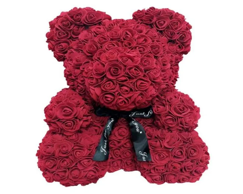 Rose Bear Party Supplies Simulation Kreative Weihnachten Valentinstag Geburtstagsgeschenk Blase Orange Rot Blau Weiß 98 Zoll 25c5340637