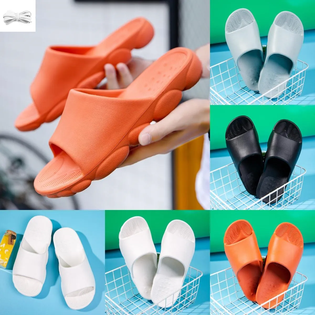 Slipper Designer Women Sandals Heels Cotton Fabric Straw Casual slippers for spring Flat Comfort Mules Padded Strap Shoe