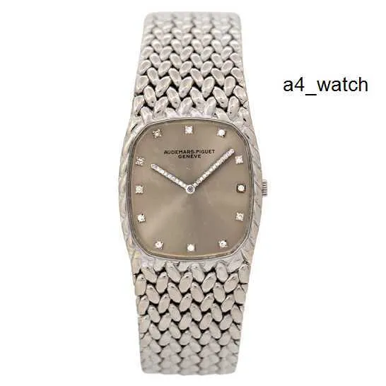 Популярная коллекция наручных часов Наручные часы AP Watch Платиновая шкала 18 карат с бриллиантами Модные механические женские часы с ручным управлением Роскошные часы Швейцарские часы Highend Wome
