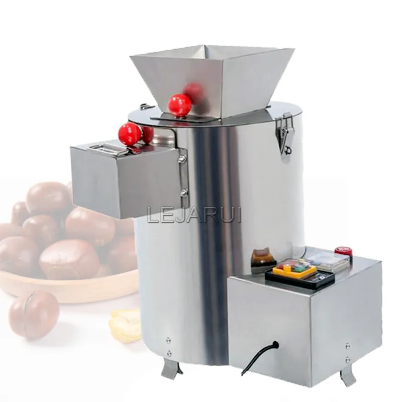 550W Chestnut Peeling Shelling och 220V Automatic Commercial Peeling Chestnuts Machine