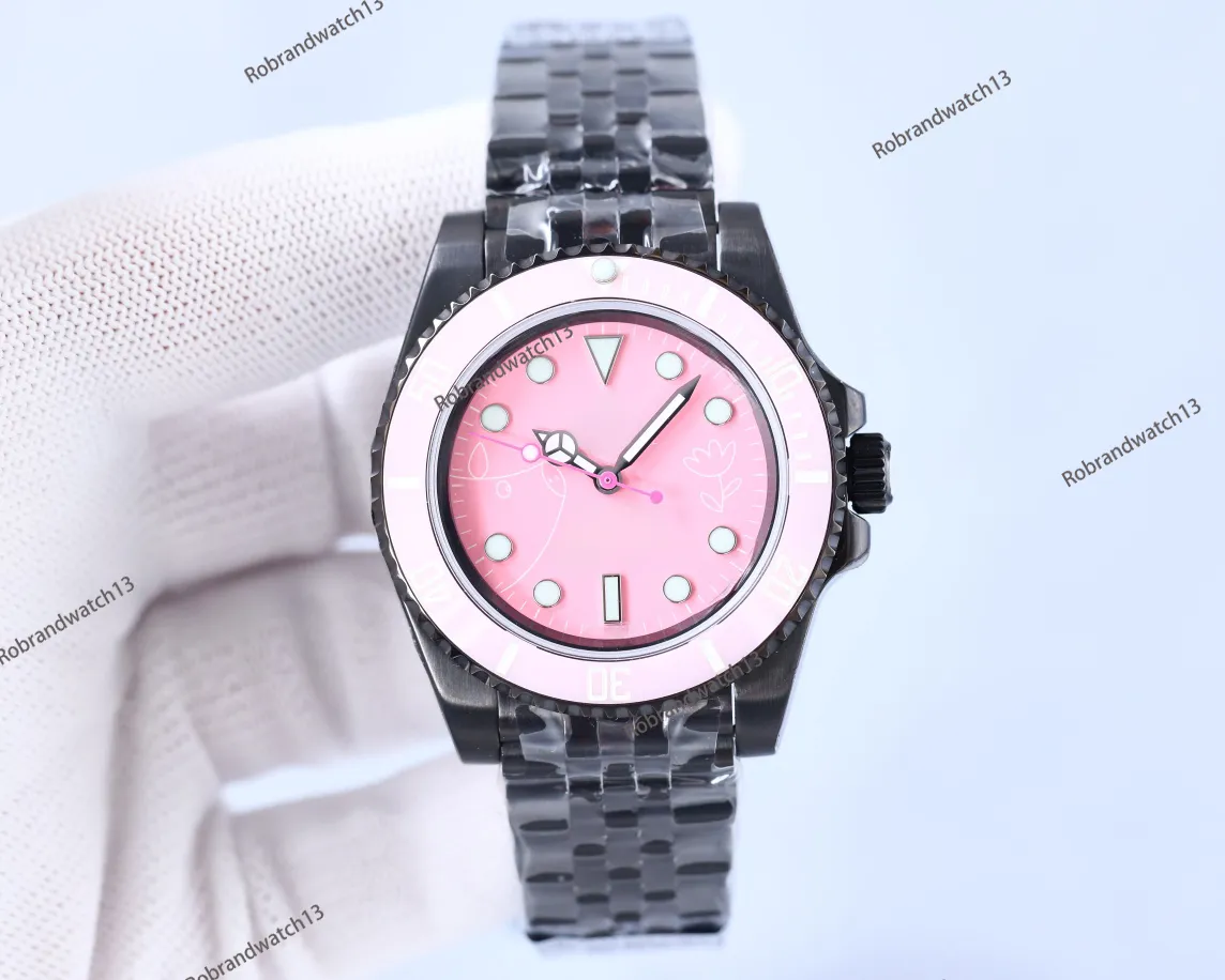 2024 New Womens Watch Blaken Advanced Modified Water Ghost Series Watch Body DLC Black Diamond Film utrustad med den mest stabila importerade rörelsen från Miyoda