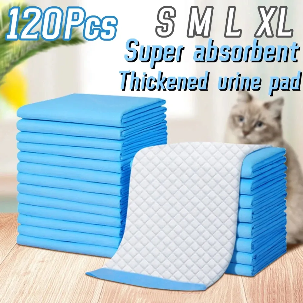 Taschen 120 Stücke 33*45 cm Super Saugfähige Hund Katze Einwegwindel Deodorant Welpen Haustier Urin Windel Pad Matte Katzenstreu Toilette Hundeprodukte