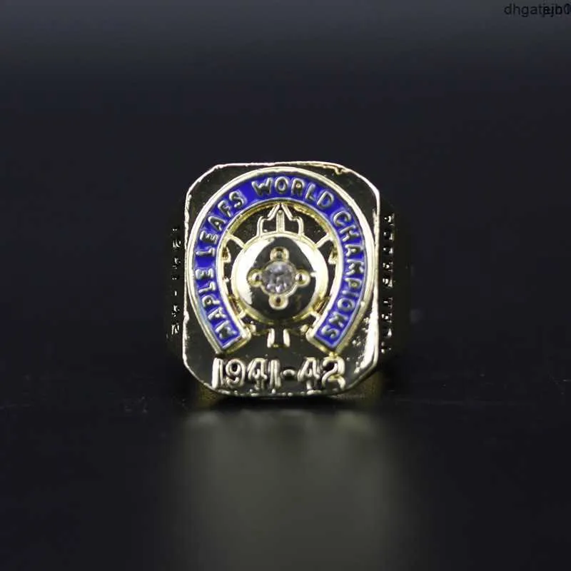 3gqs Designer Commemorative Ring Band Rings Nhl Hockey 1942 Toronto Maple Leaf Canada Championship Ring Vaak