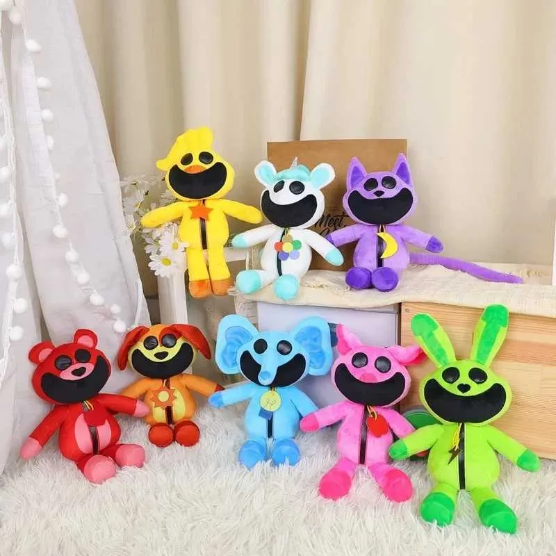 Cute Cat Plush Smiling Critters Catnap & Dogday Plush... From Qiaomaidou05,  $6.78 | DHgate.Com