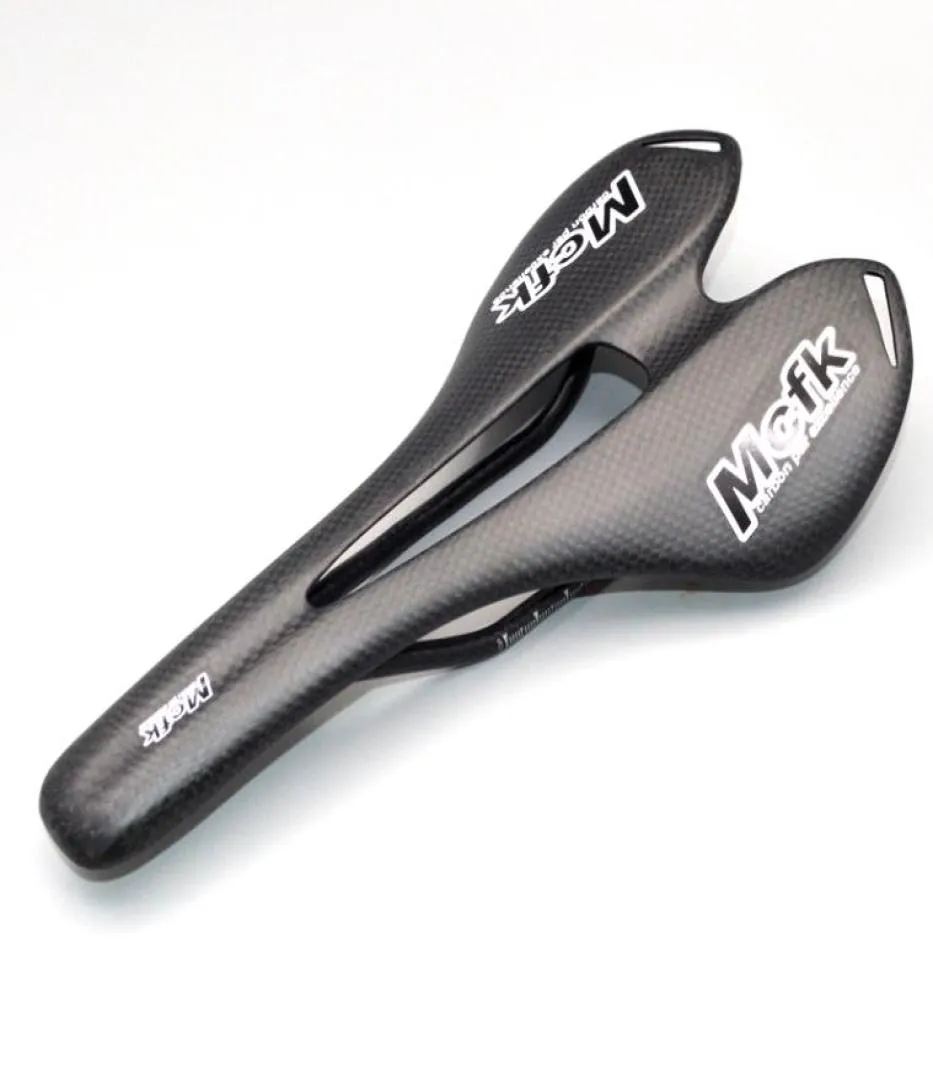 MCFK vélo de route selle en fibre de carbone VTT selles creuses coussin en carbone 270X143MM pièces de cyclisme mat 110g1650715