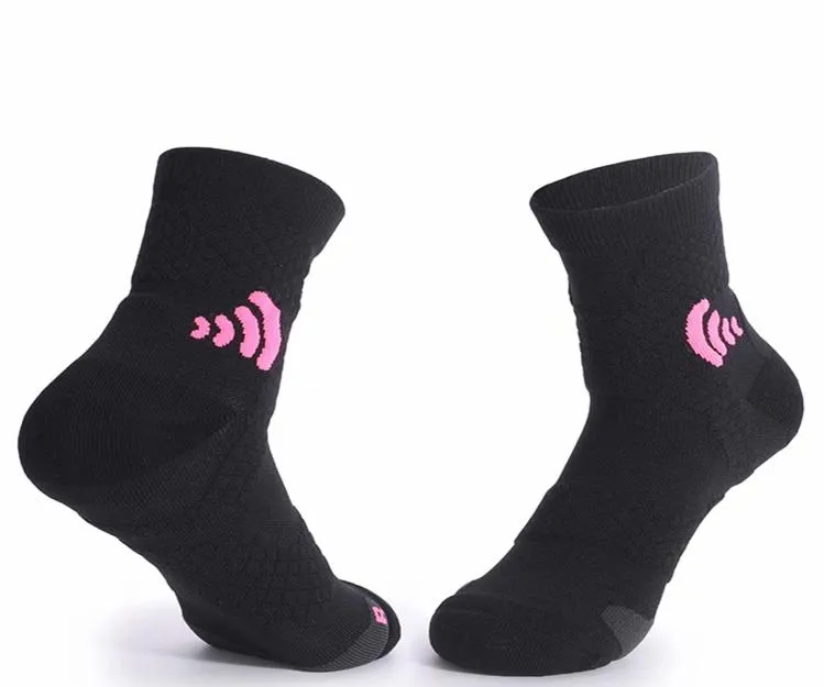 Sport Running Socks WickingBradyseism Non Slip Quick Dry Gym vandring utomhus Socks7432010