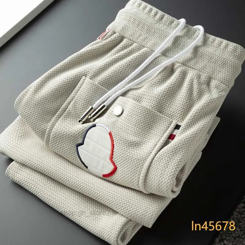 24 Novo designer Couture calças Monclair Fall Winter Casual Men's Track Pants arrastar calças de corrida de rua tênis asiáticos m-5xl