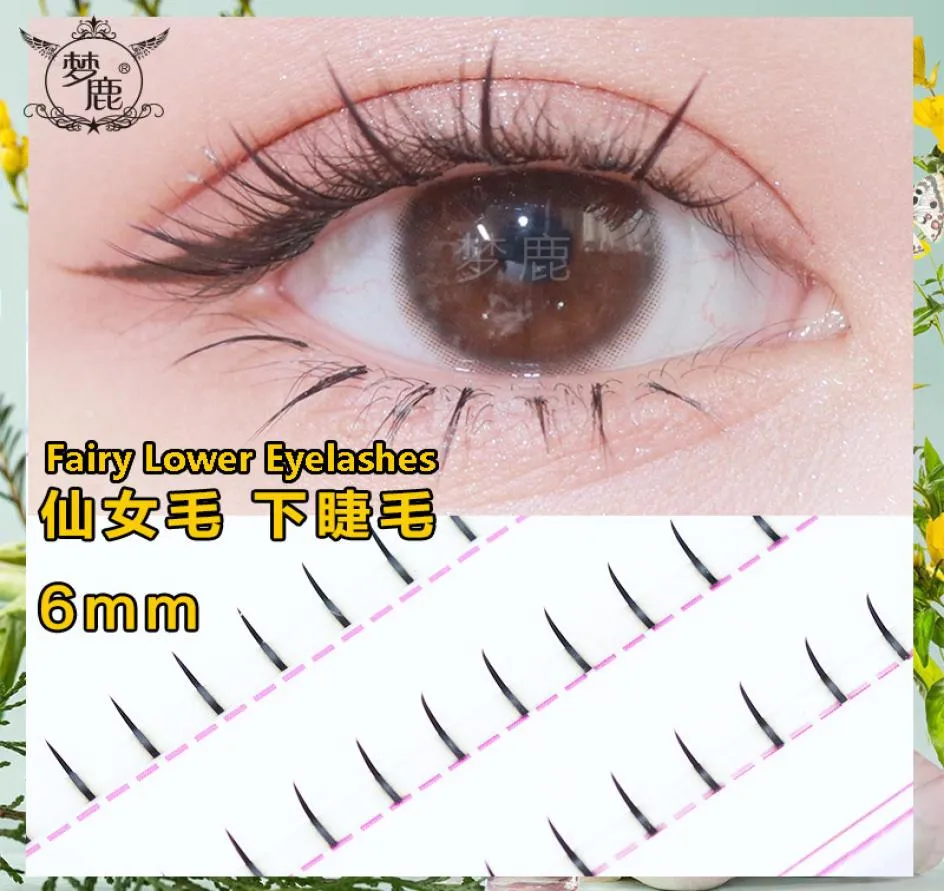 6mm Single Fairy Hair Lower Eyelashes False Eyelash Extensions Soft A Style Natural Individual Lashes Cluster 11436050324