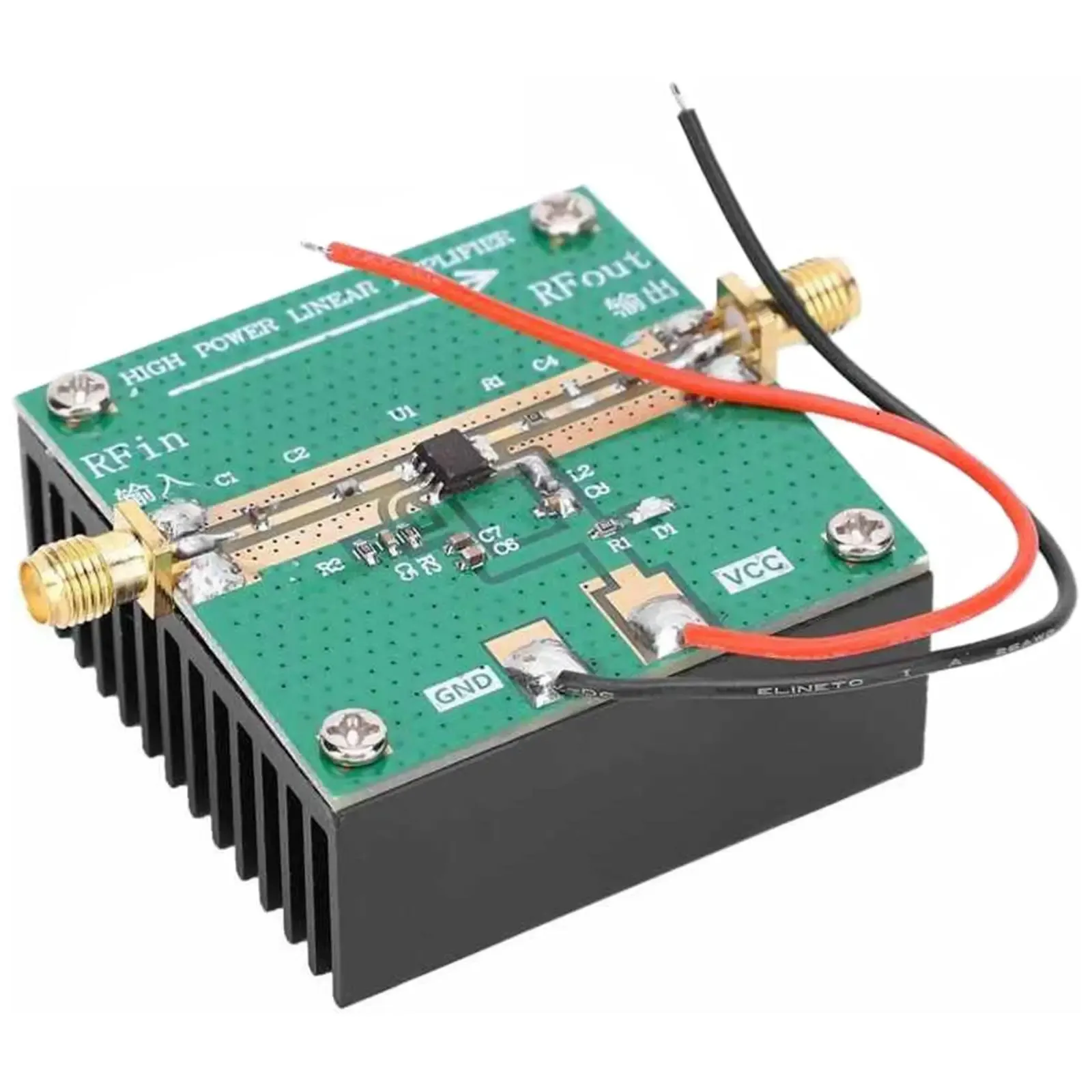 RF Amplifier With Logarithmic Detector 1W 2.4GHz Amplification Module