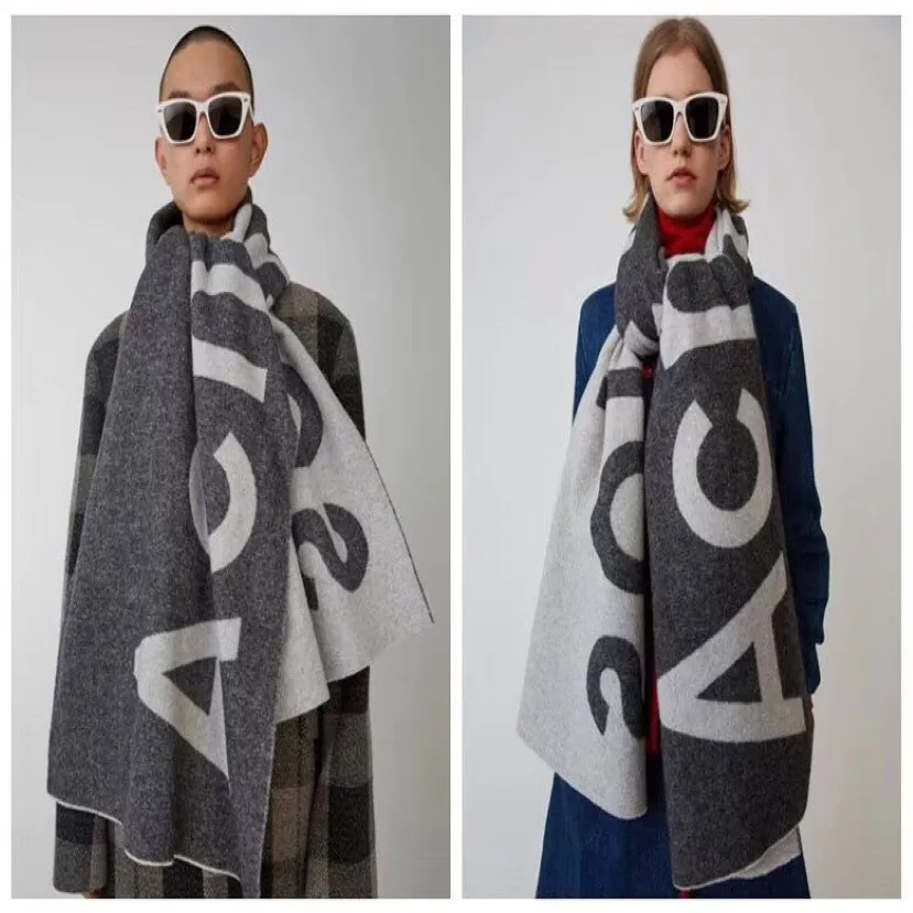 Ny högkvalitativ modekapital Tarton Warm Wool Cashmere Female Warp Pure Colors Females Pashminas Shawl Scarves310y