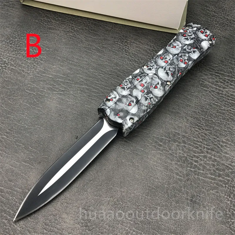 Coltello pieghevole automatico BM a doppia azione all'ingrosso Coltello tascabile AUTO esterno 440C Lama Maniglia in ABS EDC Coltelli tattici da campeggio BM 3300 3400 3200 Strumenti