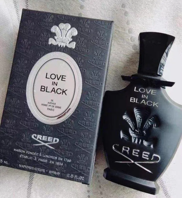 Love in White/black Perfume 75ml Men Women Unisex Millesime Spray Fragrance Eau De Parfum Long Lasting Smell Cologne Fast Delivery9813162