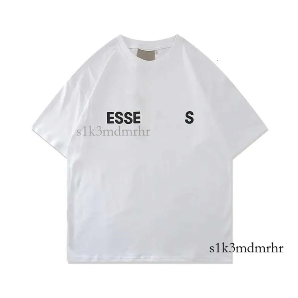 Essentialsweatshirts Mens Womens Designers T Shirts For Man S Summer Fashion Essen Tops Luxurys Letter Tshirts Clothing Polos Apparel Sleeved Dress 544