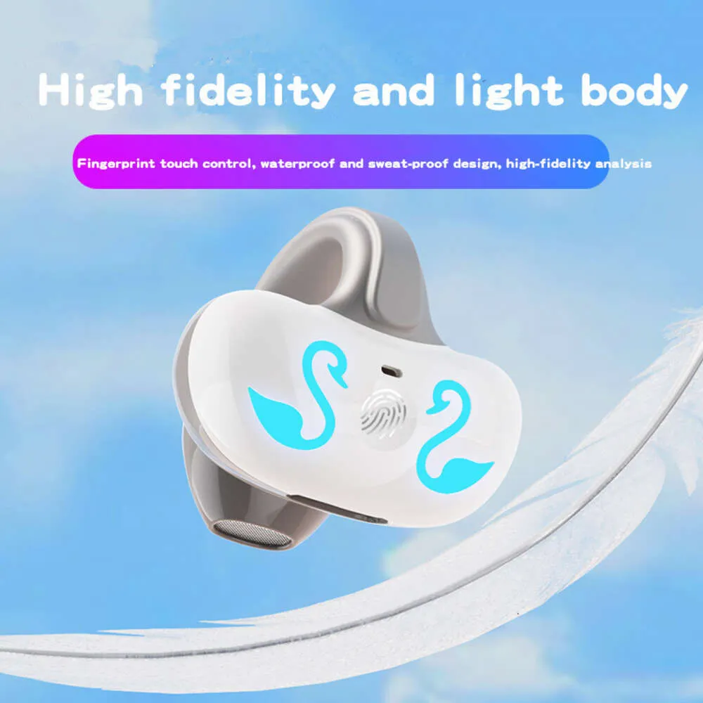 Ny GD68 Bluetooth Earclip Non In Single Ear Wireless Sports Earphone Business Style