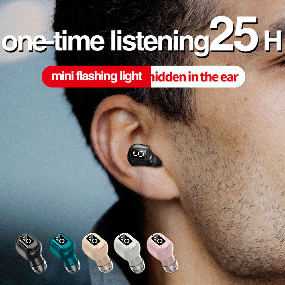 New M5 Bluetooth Mini Digital Display Single in Ear Sports and Business Earphones