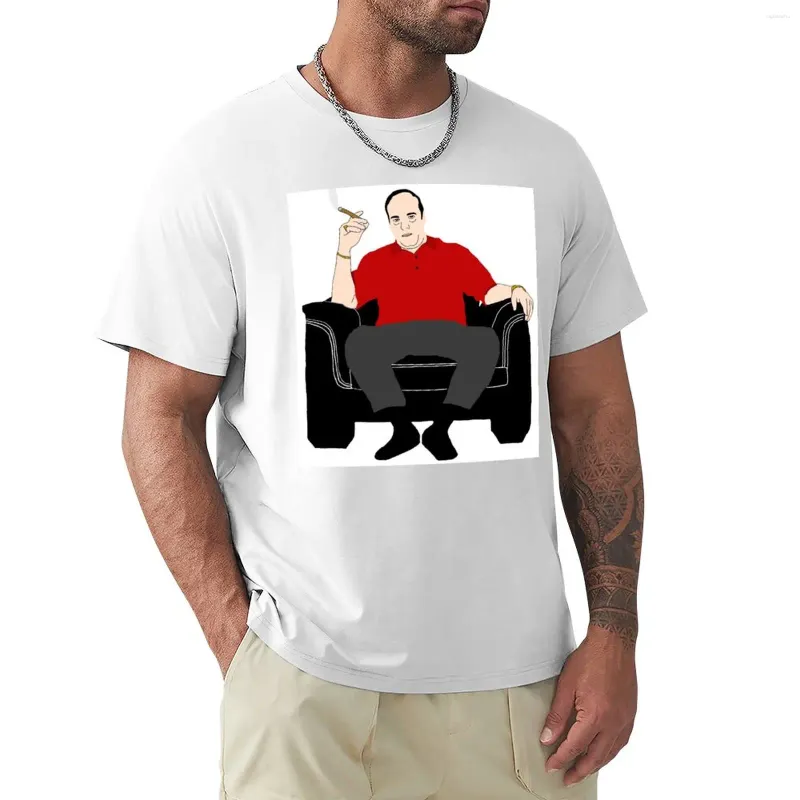 Men's Tank Tops Tony Soprano T-Shirt Plain Summer Kawaii Clothes Graphics T Shirt Mens Graphic