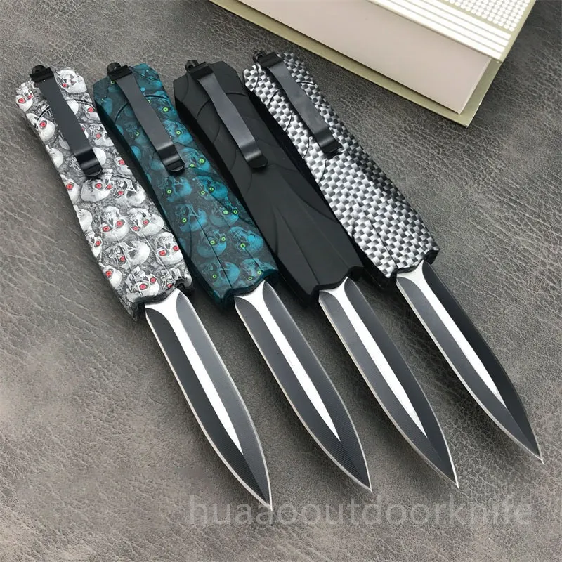 Coltello pieghevole automatico BM a doppia azione all'ingrosso Coltello tascabile AUTO esterno 440C Lama Maniglia in ABS EDC Coltelli tattici da campeggio BM 3300 3400 3200 Strumenti