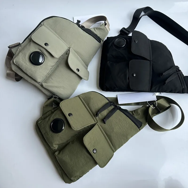 Men Women CP Single Strap Cross Body Bag Outdoor Sports Splice Satchel Bag From SG 24.42 DHgate