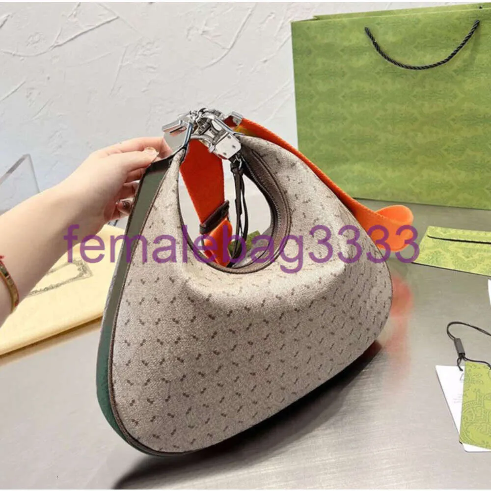 Sac croissant de grande capacité Sac croissant rétro bandoulière demi-lune sacs femmes sacs à main épaule croissant sacs pochette sac à main vieille fleur toile cuir véritable