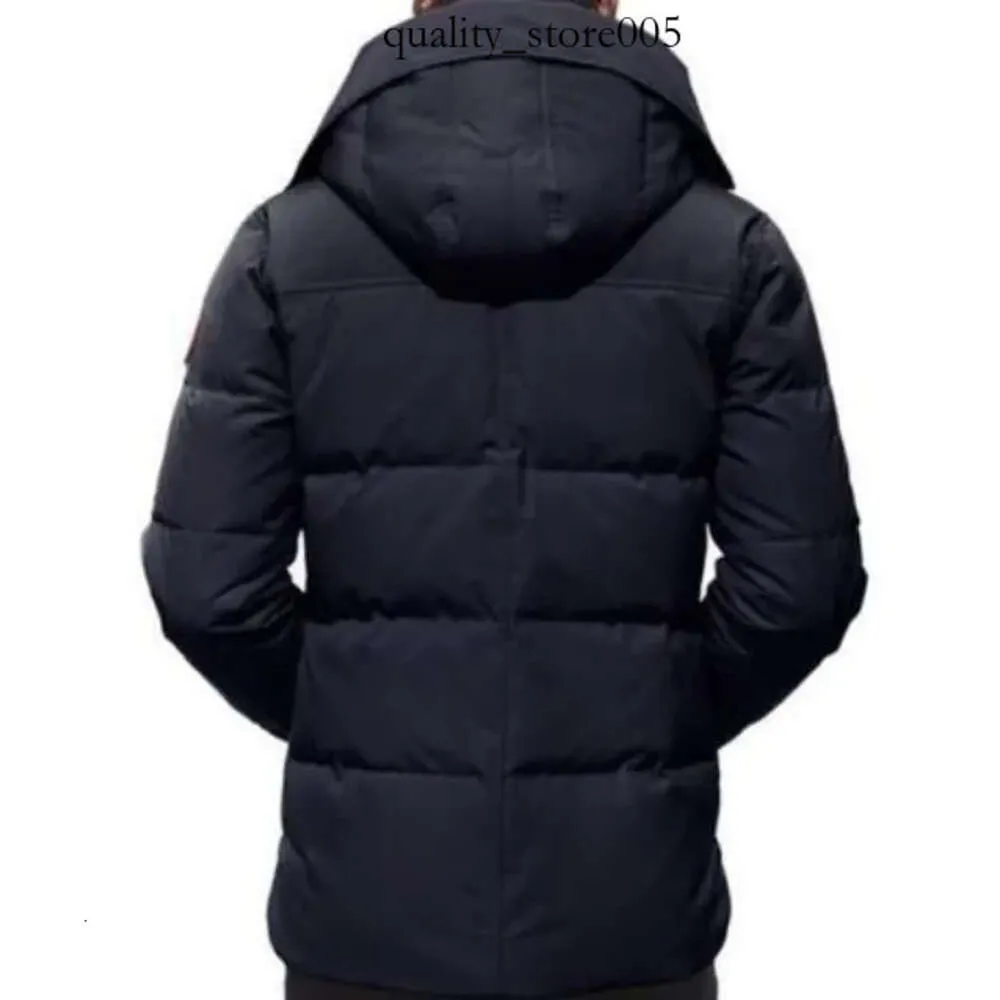 Herren Daunenjacke Winter Fourrure Parka Homme Oberbekleidung Wolfsfell Kapuze Herren Parkas Kanada Pufferjacken 583