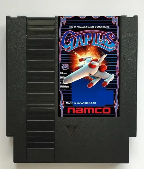 NES/FCコンソール用のGaplus Game Cartridgeのケース
