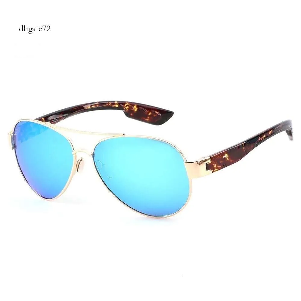 occhiali da sole uomini nuovi occhiali da sole a cornice di metallo, occhiali polarizzati da pesca in mare, occhiali da sole surfing