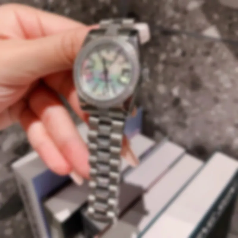 Lüks R Hassas Çelik Saat Kılıfı Kadın Bilek Saat Tasarımcısı Kaçma Kristal Elmaslar Erkekler Bayanlar Silah Mekanik Saat Unisex Business Watch