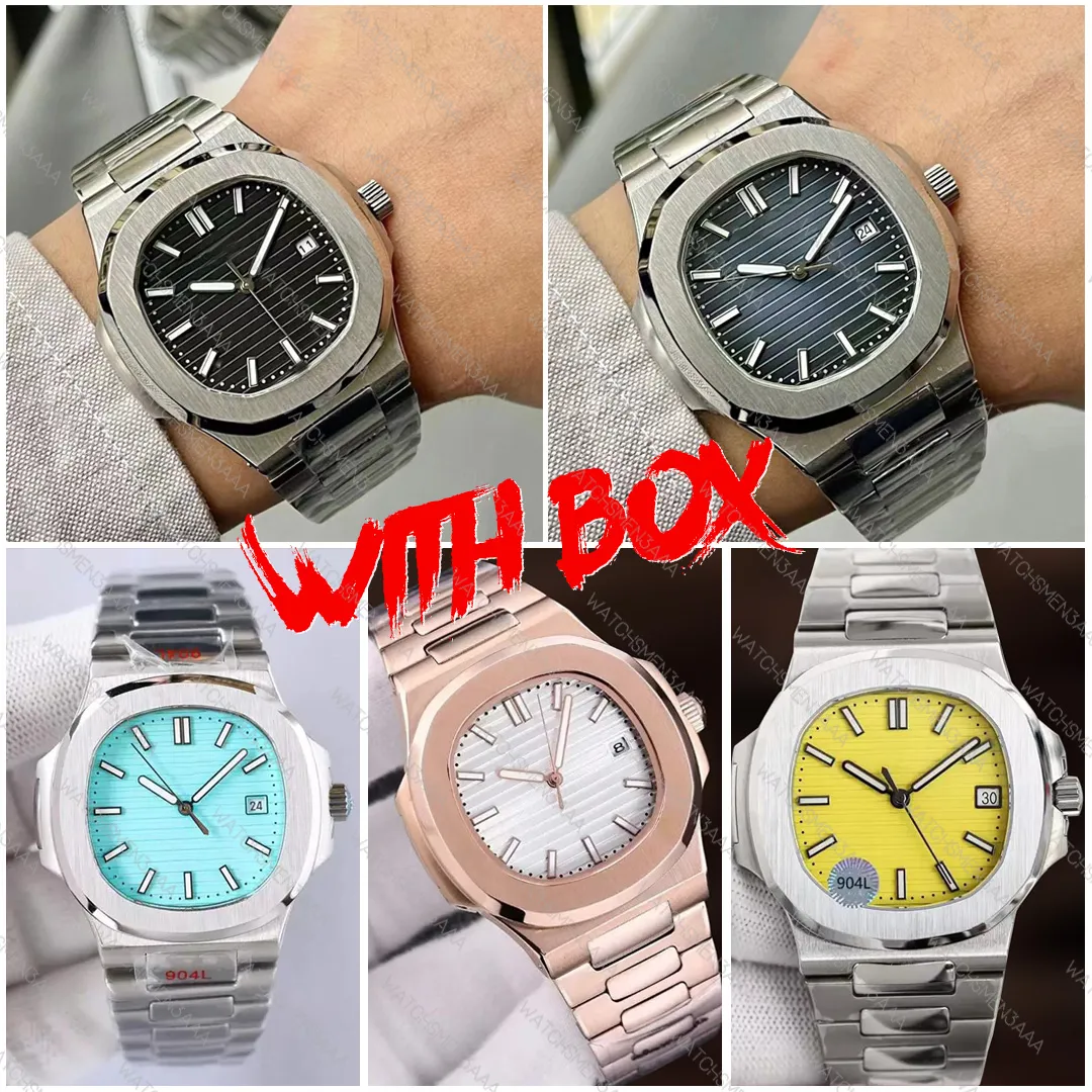 Men's Watch Automatic Mechanical Movement Sport mens Designer watch 36mm All Stainless Steel Band Classic Exquisite Glow Wristwatches Montre de Luxe