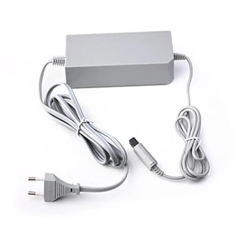 Levererar EU -plugg Wall AC -adapter Power Charger AC 110V240V för Nintendo för Wii Console Power Supply Wii AC Adapter