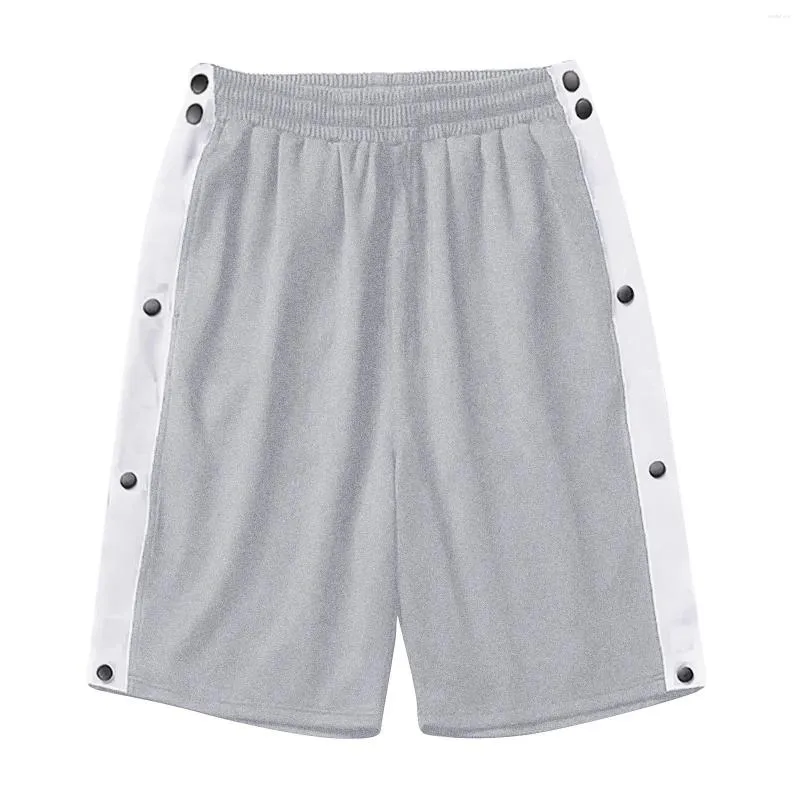 Herenshorts Basic Casual Muscle met diepe zakken Losse pasvorm voor hardlopen Workout Training Basketbal