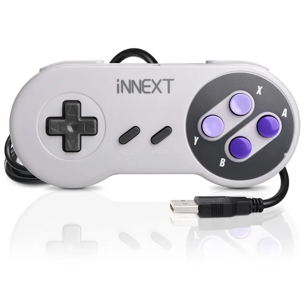 Wired USB Gamepad SNES game controller Retro gaming joypad joystick For Nintendo Nes UK control (1)