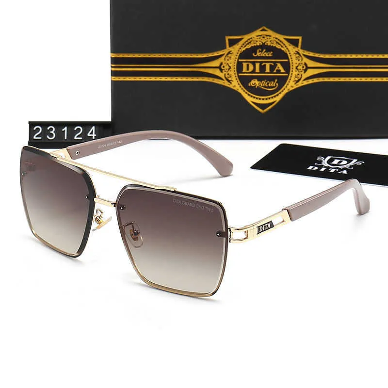 DITA Designer lunettes de soleil di lunettes de soleil homme vol classique mode trop lunettes lunettes de plein air plage nouveaux hommes et femmes tendance loisirs conduite voyage 23124