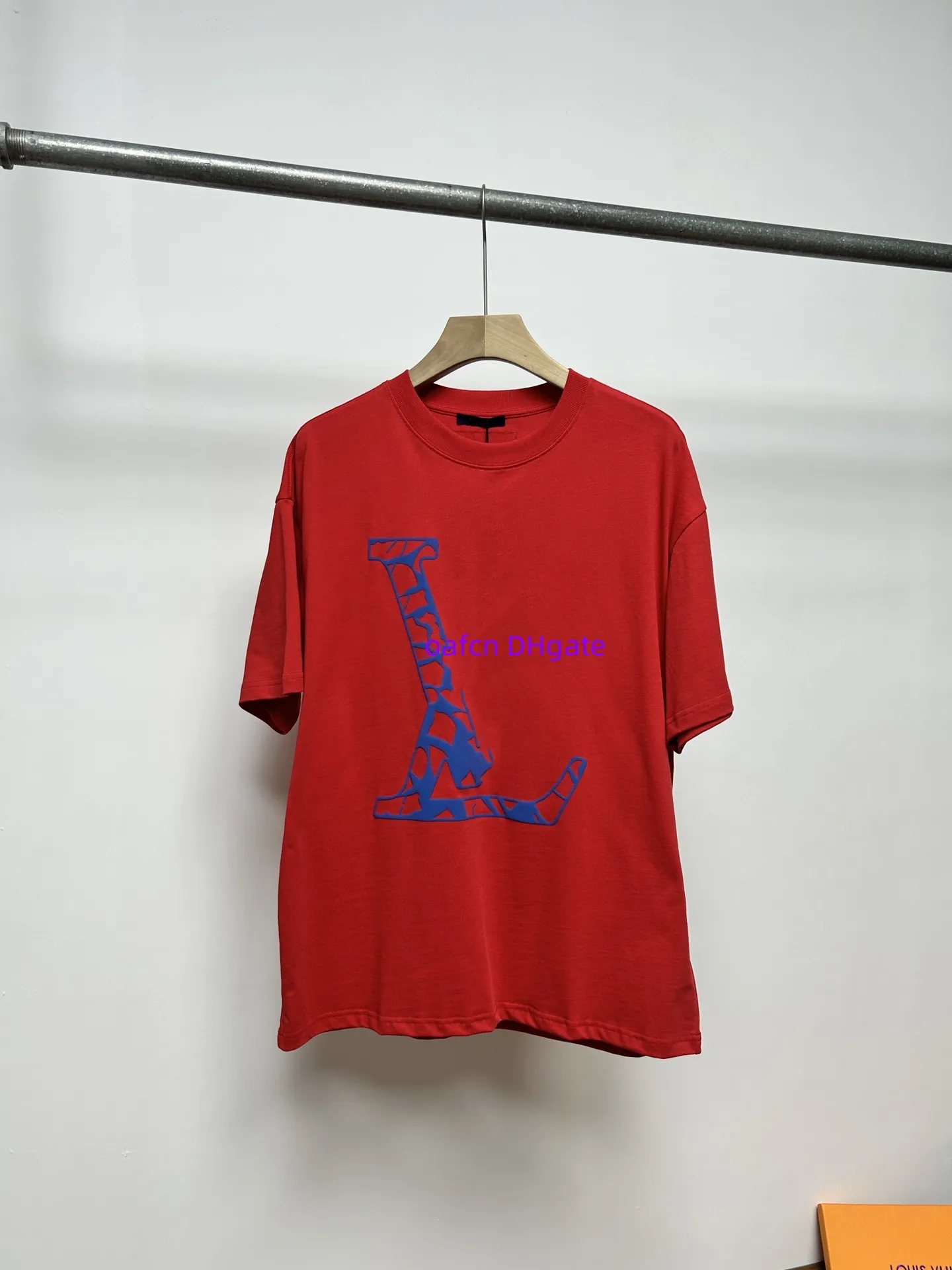 남자 디자이너 티셔츠, 여자 셔츠, 글자 인쇄 티셔츠, 짧은 슬리브 여름 셔츠, 느슨한 티셔츠, 3 차원 인쇄 로고, 둥근 목, 짧은 슬리브 셔츠, 682