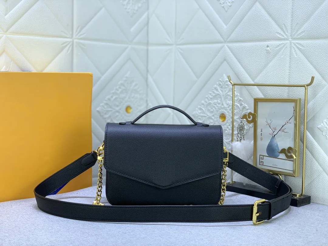 Kadınlar Deri Lüks Omuz Çantası Yüksek Kaliteli Zincir Crossbody Çanta Tasarım Taşınabilir Çanta Omuz Kayışı Çok Fonksiyonlu Tasarım Kadın Çantası