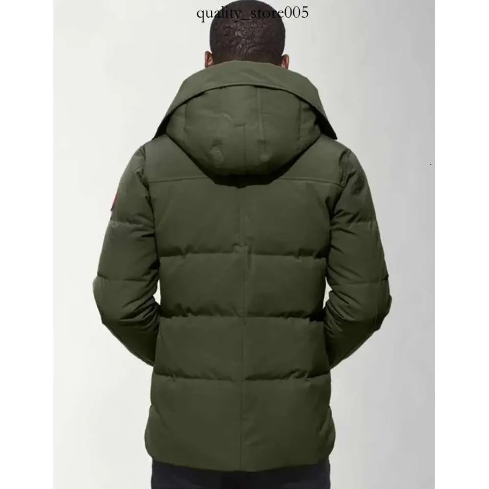 Herren Daunenjacke Winter Fourrure Parka Homme Oberbekleidung Wolfsfell Kapuze Herren Parkas Kanada Pufferjacken 311