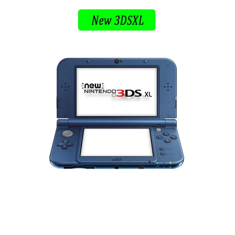 Nintendo yeni 3DSXL için Oyuncular% 100 Orijinal Yenilenmiş Oyun Konsolu Yeni 3DSLL Retro Handheld Oyun Konsolu 32GB Hafıza Kartı ile
